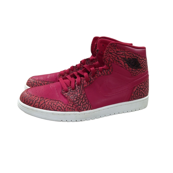 Nike Air Jordan 1 Retro Red Elephant Men's Size 11.5 Great Condition no BOX - Picture 2 of 6